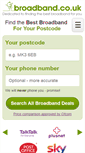 Mobile Screenshot of broadband.co.uk
